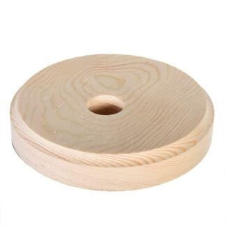Fästplatta furu Ø12cm