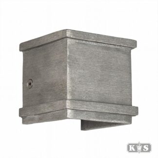 Borg spotlight rå aluminium