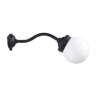 Gårdslykta gjutjärn 35/45cm djup