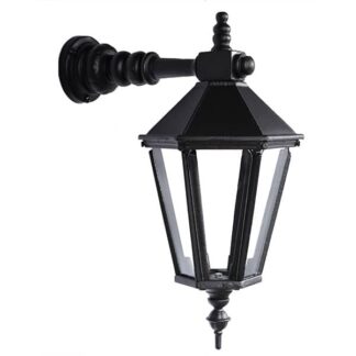 Vägglampa gjutjärn hängande 6k H:49cm