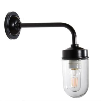 Gårdslampa Funkis rak 90