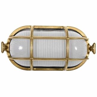 Valldemosa frostat glas mässing