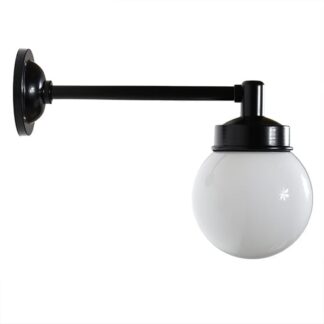 Gårdslampa Anton rak 90 svart