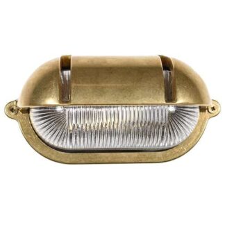 Soller klarglas mässing